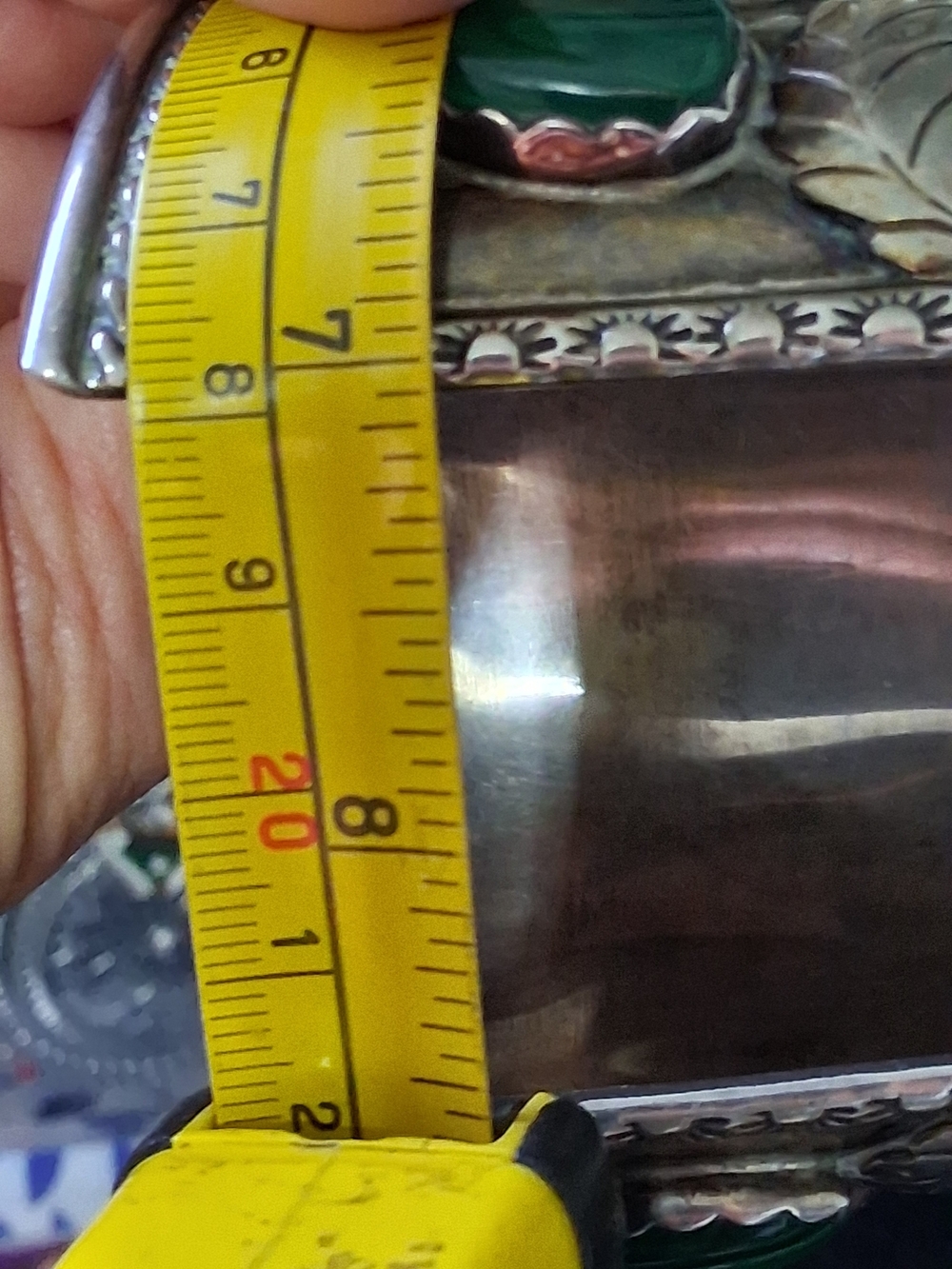 Native American Sterling Silver Watch Cuff Bracelet Vintage Jewelry Men's Unisex - Picture 13 of 17